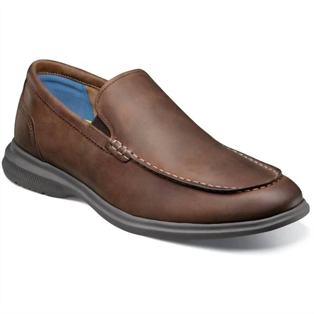 NEW FLORSHEIM men's hamptons slip on in brown